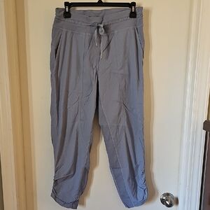 Lululemon Athletica Light Blue Dance Studio Cropped Pants